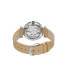 ფოტო #2 პროდუქტის Women's Laura Automatic Genuine Leather Band Watch 1212CLAL