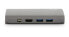 Фото #3 товара LMP 18641 - USB 3.2 Gen 1 (3.1 Gen 1) Type-C - Grey - MicroSD (TransFlash) - SD - HDMI - Mini DisplayPort - USB 3.2 Gen 1 (3.1 Gen 1) Type-A - USB 3.1 (3.1 Gen 1) Type-C - VGA - Aluminium - USB