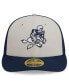 ფოტო #2 პროდუქტის Men's Cream, Navy Dallas Cowboys 2023 Sideline Historic Low Profile 59FIFTY Fitted Hat