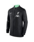 ფოტო #2 პროდუქტის Men's Black Liverpool 2023/24 Strike Performance Full-Zip Track Jacket