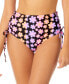 Juniors' Side-Lace-Up High Waist Bikini Bottoms, Created for Macy's