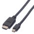 Фото #1 товара VALUE Mini DisplayPort Cable - Mini DP-HDTV - M/M - 2 m - 2 m - Mini DisplayPort - Male - Male - Straight - Straight