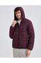 Фото #15 товара Куртка с капюшоном Skechers M Essential Hooded Jacket Dark Wine