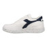 Фото #3 товара Diadora Mi Basket Low 2030 Lace Up Mens White Sneakers Casual Shoes 179384-C149