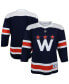 ფოტო #1 პროდუქტის Infant Navy Washington Capitals 2020, 21 Alternate Replica Jersey