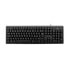 Фото #1 товара V7 USB/PS2 Wired Keyboard – IT - Full-size (100%) - Wired - USB - Mechanical - QWERTY - Black