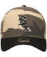 ფოტო #4 პროდუქტის Men's Chicago White Sox Camo Crown A-Frame 9FORTY Adjustable Hat