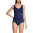 Women's DD-Cup Adjustable V-neck Underwire Tankini Swimsuit Top Adjustable Straps