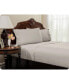 Embroidered Microfiber Bed Sheets Set - Twin