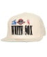 ფოტო #1 პროდუქტის Men's Cream Chicago White Sox Reframe Retro Snapback Hat