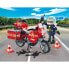 PLAYMOBIL Fire Engine At The Scene Of Accident Construction Game