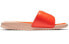 Фото #3 товара Спортивные тапочки Nike Benassi для женщин, цвет оранжевый.