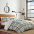 Фото #2 товара Eddie Bauer - Twin Timbers Reversible Comforter & Sham Set Green