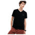 LACOSTE Pima Cotton short sleeve v neck T-shirt