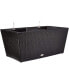 Фото #1 товара 78377 Rectangle Resin Wicker Vista Planter 32Inch