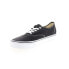 Vans Authentic VN000EE3BLK Mens Black Canvas Lifestyle Sneakers Shoes 10.5