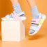 Фото #14 товара Сандалии спортивные Noritake x New Balance для мужчин и женщин, модель 画家联名, цвет синий-розовый-желтый