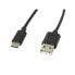 Фото #1 товара Кабель USB A — USB C Lanberg CA-USBO-10CC-0018-BK Чёрный 1,8 m