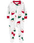 Фото #28 товара Toddler 3-Pack Holiday 100% Snug Fit Cotton Footie Pajamas 18M