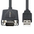 Фото #3 товара StarTech.com 3ft (1m) USB to Serial Cable with COM Port Retention - DB9 Male RS232 to USB Converter - USB to Serial Adapter for PLC/Printer/Scanner - Prolific Chipset - Windows/Mac - DB-9 - USB Type-A (4 pin) USB 2.0 - 0.9 m - Black