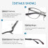 Фото #8 товара Cyxus Unisex Blue Light Filter Glasses, Without Visual Strength, Computer Gaming Glasses, UV Protective Glasses Against Headaches, Classic Retro Glass Frame