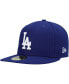 Фото #3 товара Men's Royal Los Angeles Dodgers Stateview 59FIFTY Fitted Hat