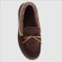 Фото #2 товара Isotoner Men's Microsuede Berber Spill Slippers - Brown XL