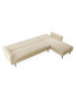 Фото #6 товара Claremont Convertible Sofa Bed Sectional