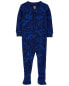 Фото #5 товара Toddler 1-Piece Dinosaur Thermal Footie Pajamas 3T