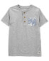 Kid Henley Pocket Tee 14