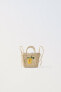 Фото #1 товара Сумка-корзина с деталью «лимон» ZARA