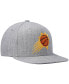 Фото #4 товара Men's Heathered Gray Phoenix Suns 2.0 Snapback Hat
