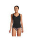 Фото #5 товара Women's Adjustable V-neck Underwire Tankini Swimsuit Top Adjustable Straps