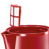 Фото #9 товара Электрический чайник BOSCH TWK3A014 красный 2400 Вт 1,7 л