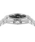 ფოტო #2 პროდუქტის Salvatore Men's Swiss Chronograph Stainless Steel Bracelet Watch 42mm