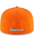 Фото #3 товара Men's Orange Miami Dolphins Omaha 59FIFTY Hat