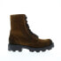 Фото #1 товара Diesel D-Hammer Boot Y02994-P2590-T2172 Mens Brown Suede Casual Dress Boots 7.5