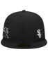 Фото #4 товара Men's Black Chicago White Sox Jersey 59FIFTY Fitted Hat