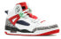 Фото #4 товара Jordan Spizike Poision Green 高帮 复古篮球鞋 男款 白红 / Кроссовки Jordan Spizike Poision 315371-132