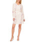 Фото #3 товара Платье CeCe Женское с цветочным принтом, с пуговицами и завязкой на талии