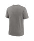 Фото #2 товара Men's Heather Charcoal San Diego Padres Home Spin Tri-Blend T-shirt