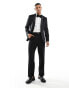 ASOS DESIGN skinny velvet blazer in black Черный, Chest 38 Regular - фото #3