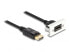 Фото #1 товара Delock Easy 45 - 1 m - DisplayPort - DisplayPort - Female - Male - 7680 x 4320 pixels