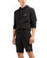 ფოტო #3 პროდუქტის Men's Metallic Logo-Print 9" Drawstring Shorts