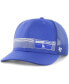 Фото #3 товара Men's Royal Los Angeles Dodgers Rangefinder Brrr Trucker Adjustable Hat