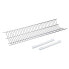 SAUVIC 75 cm stainless steel dish drainer cabinet