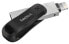 Фото #5 товара SanDisk iXpand - 64 GB - USB Type-A / Lightning - 3.2 Gen 2 (3.1 Gen 2) - Swivel - Black - Silver