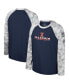 Big Boys Navy, Camo Illinois Fighting Illini OHT Military-Inspired Appreciation Dark Star Raglan Long Sleeve T-shirt