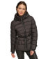 Фото #4 товара Women's Rope Belted Hooded Puffer Coat, Created for Macy's