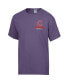 Comfort Men's Wash Purple Clemson Tigers Vintage-like Logo T-Shirt